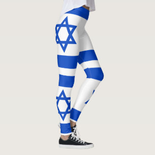 Flag of the State of Israel Leggings