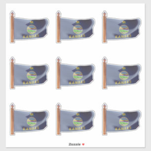 Flag of the State of Kansas