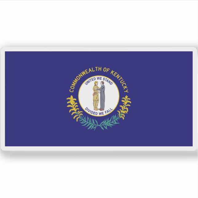 Flag of the state of Kentucky, USA (Front)