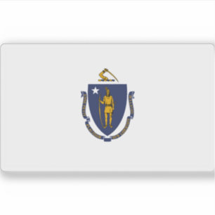 Flag of the state of Massachusetts, USA