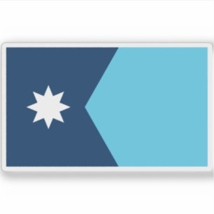 Flag of the state of Minnesota, USA