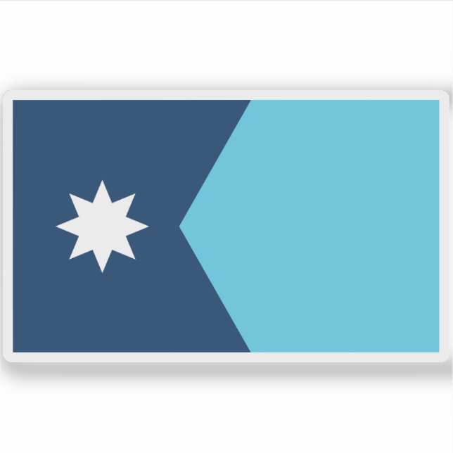 Flag of the state of Minnesota, USA (Front)