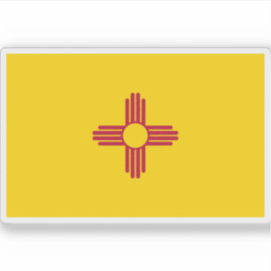 Flag of the state of New Mexico, USA
