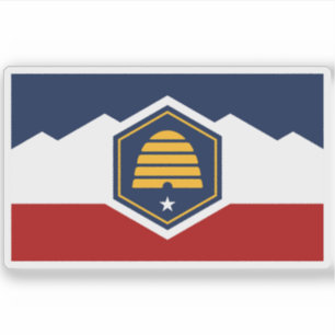 Flag of the state of Utah, USA