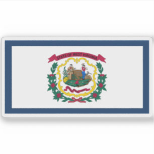 Flag of the state of West Virginia, USA