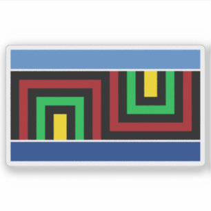 Flag of the Toba (Qom) people, South America