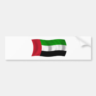 Flag of the United Arab Emirates Bumper Sticker