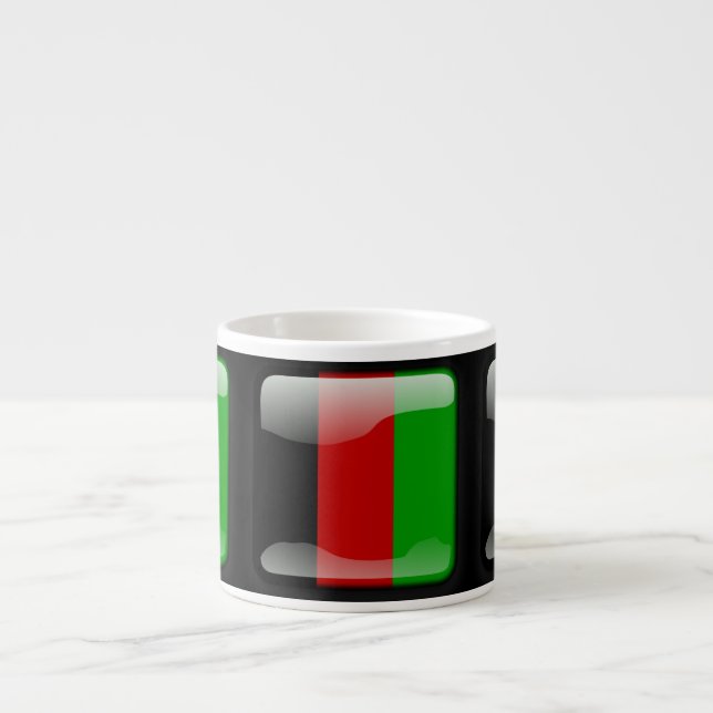 Flag of the United Arab Emirates Espresso Cup (Front)