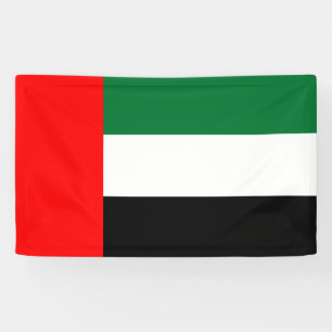 Flag of the United Arab Emirates (UAE) Banner