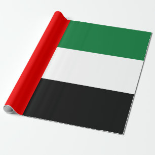 Flag of the United Arab Emirates (UAE) Wrapping Paper