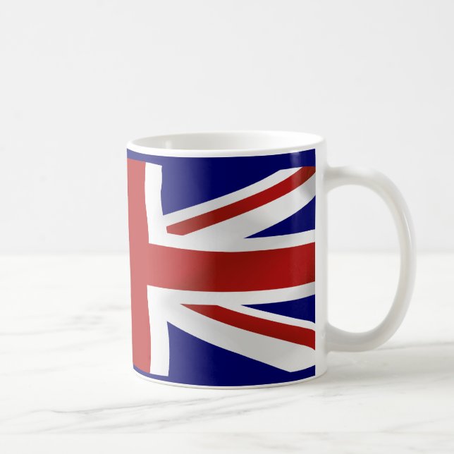 Flag of The United Kingdom #2 Coffee Mug (Right)