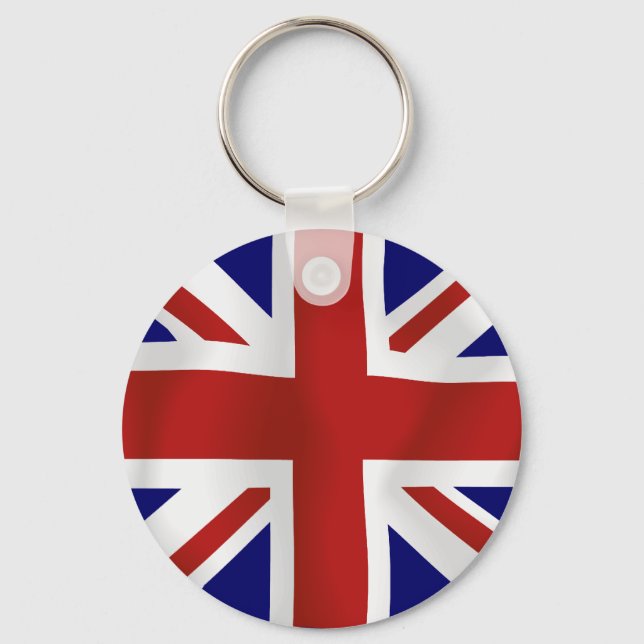 Flag of The United Kingdom #2 Key Ring (Front)