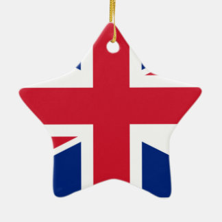 Flag of the United Kingdom Ceramic Tree Decoration