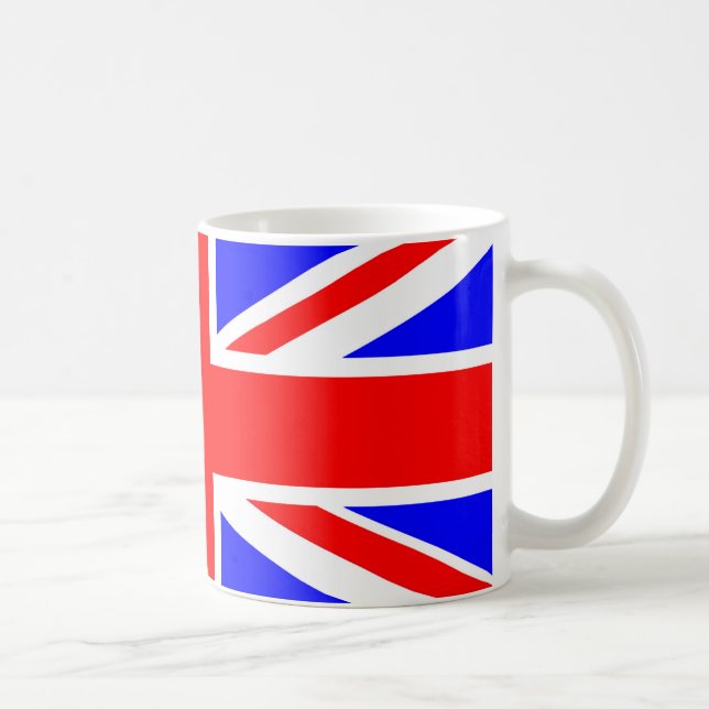 Flag of the United Kingdom Coffee Mug (Right)