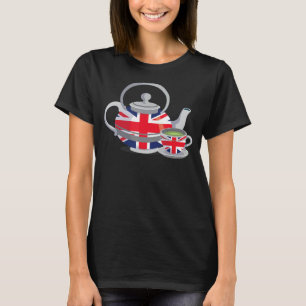 Flag of the United Kingdom I Union Jack I Teapot a T-Shirt