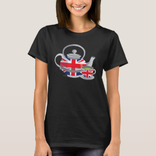 Flag of the United Kingdom I Union Jack I Teapot a T-Shirt