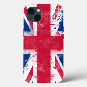Flag of the United Kingdom or the Union Jack iPhone Case