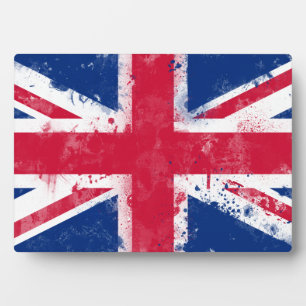 Flag of the United Kingdom or the Union Jack Plaque