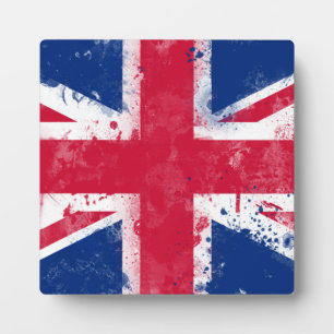 Flag of the United Kingdom or the Union Jack Plaque