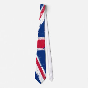 Flag of the United Kingdom or the Union Jack Tie
