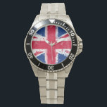 Flag of the United Kingdom or the Union Jack Watch<br><div class="desc">Flag of the United Kingdom or the Union Jack</div>