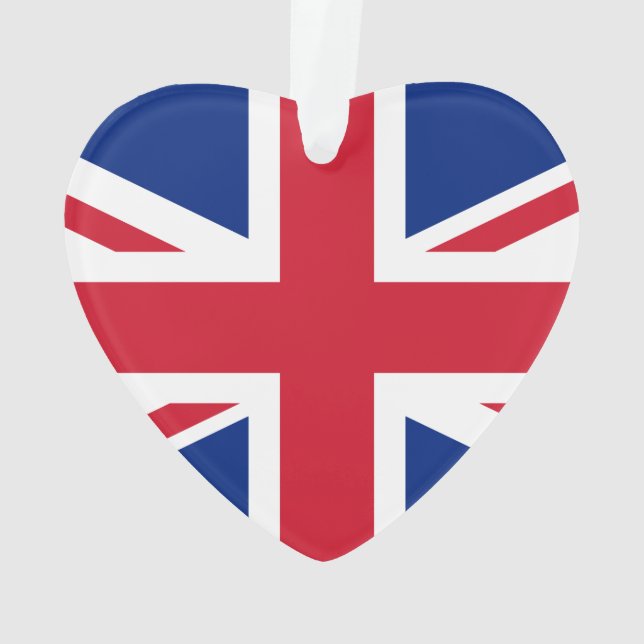 Flag of the United Kingdom Ornament (Back)