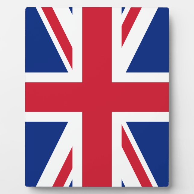 Flag of the United Kingdom Plaque (Front)