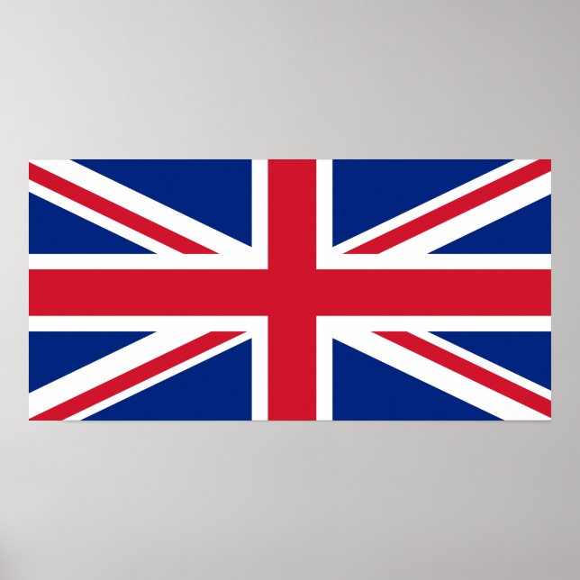 Flag of the United Kingdom Poster (Front)