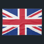 Flag of the United Kingdom Tea Towel<br><div class="desc">Flag of the United Kingdom - Union Jack - Union Flag</div>