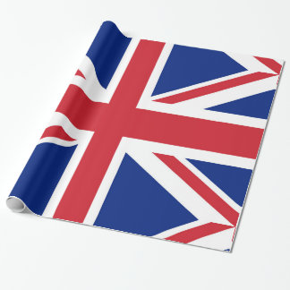 Flag of the United Kingdom. The Union Jack. Wrapping Paper