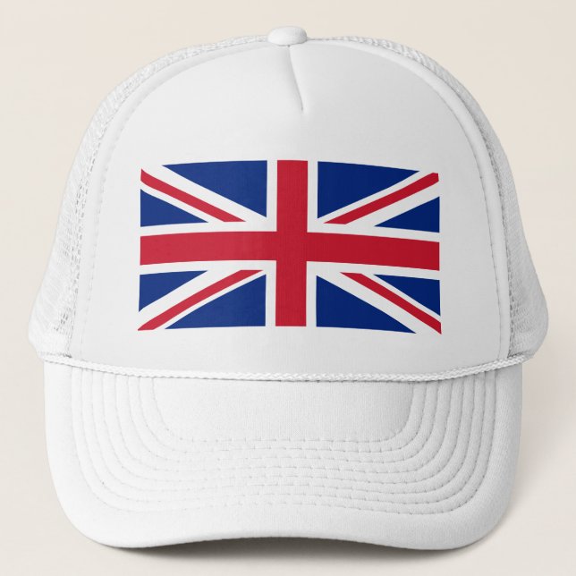 Flag of the United Kingdom Trucker Hat (Front)