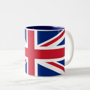 Flag of the United Kingdom Two-Tone Coffee Mug