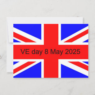 Flag of the United Kingdom VE day 2025
