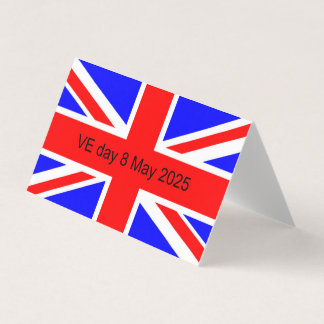 Flag of the United Kingdom VE day 2025 