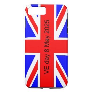 Flag of the United Kingdom VE day 2025  iPhone 8 Plus/7 Plus Case