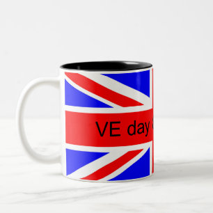 Flag of the United Kingdom VE day 2025 Mug