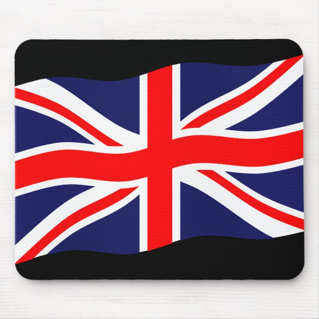Flag of the United Kingdom + your ideas Mouse Pad (Front)