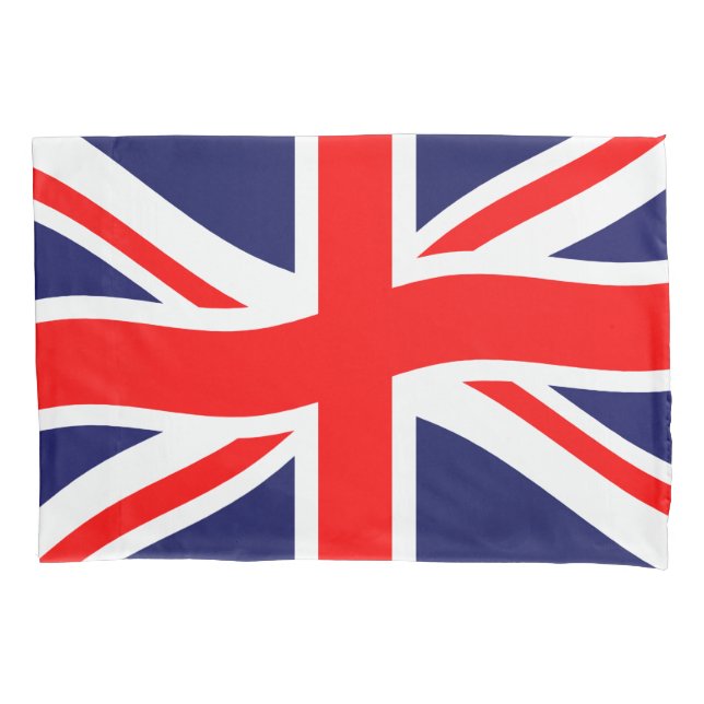 Flag of the United Kingdom + your ideas Pillowcase (Front)