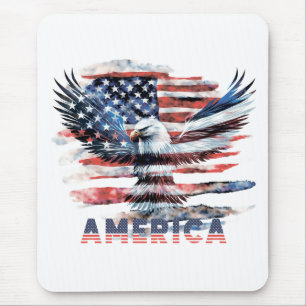 Flag of the United States. America Mouse Pad