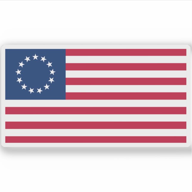 Flag of the United States-Betsy Ross flag (1792) (Front)