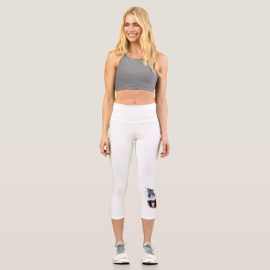 Flag of the United States.Donald Trump. Capri Leggings