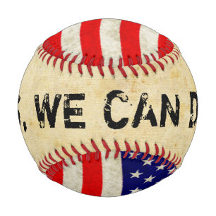 Flag of the United States of America - grungy Baseball