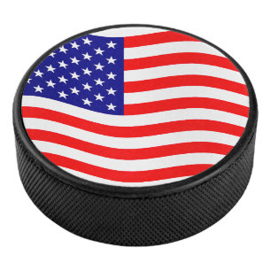 Flag of the United States of America - your ideas Hockey Puck