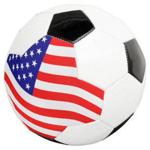 Flag of the United States of America - your ideas Soccer Ball