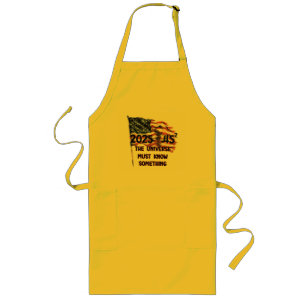 Flag of the United States. President Donald Trump. Long Apron