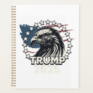 Flag of the United States.President Donald Trump.R Planner