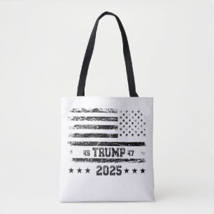 Flag of the United States.President Donald Trump.R Tote Bag