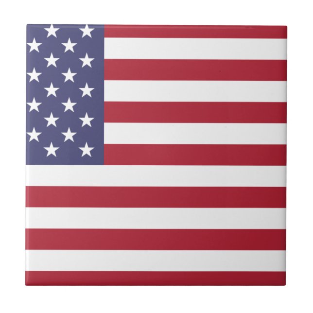 Flag of the United States Tile (Front)