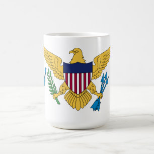 Flag of the United States Virgin Islands Coffee Mug