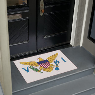 Flag of the United States Virgin Islands Doormat